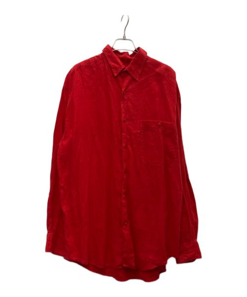 GOOUCH（グーチ）GOOUCH (グーチ) 長袖シャツ レッド サイズ:Ｍの古着・服飾アイテム