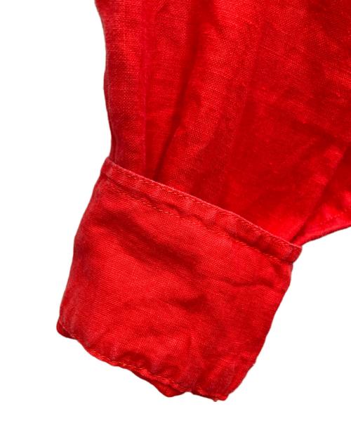 GOOUCH（グーチ）GOOUCH (グーチ) 長袖シャツ レッド サイズ:Ｍの古着・服飾アイテム