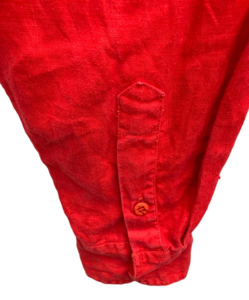 GOOUCH（グーチ）GOOUCH (グーチ) 長袖シャツ レッド サイズ:Ｍの古着・服飾アイテム