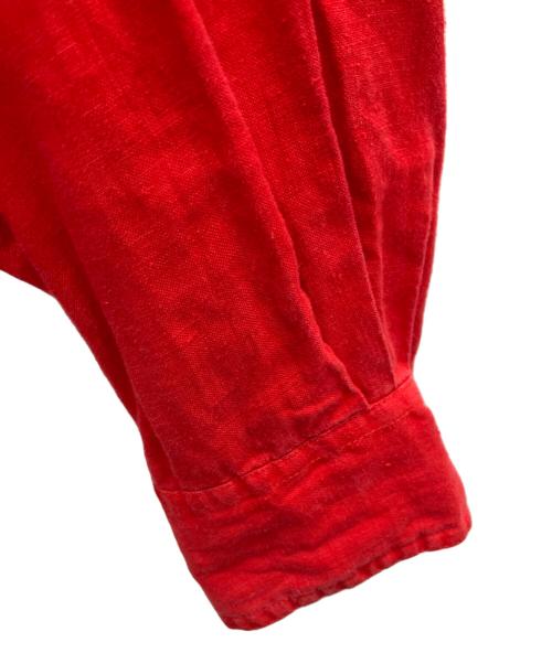 GOOUCH（グーチ）GOOUCH (グーチ) 長袖シャツ レッド サイズ:Ｍの古着・服飾アイテム