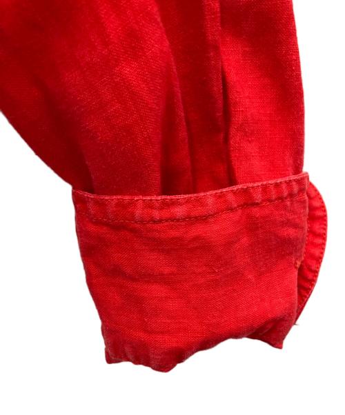 GOOUCH（グーチ）GOOUCH (グーチ) 長袖シャツ レッド サイズ:Ｍの古着・服飾アイテム