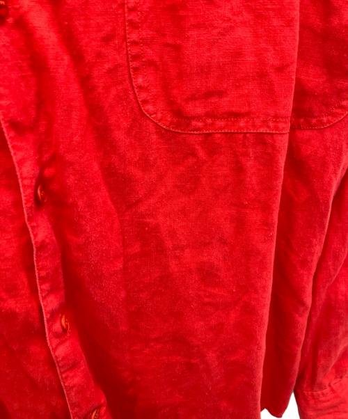 GOOUCH（グーチ）GOOUCH (グーチ) 長袖シャツ レッド サイズ:Ｍの古着・服飾アイテム