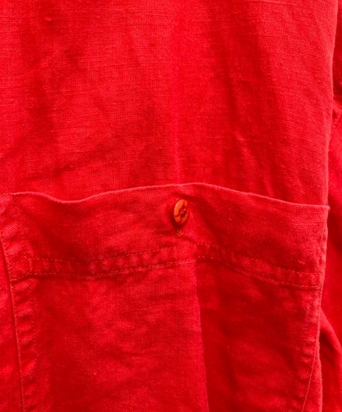 GOOUCH（グーチ）GOOUCH (グーチ) 長袖シャツ レッド サイズ:Ｍの古着・服飾アイテム