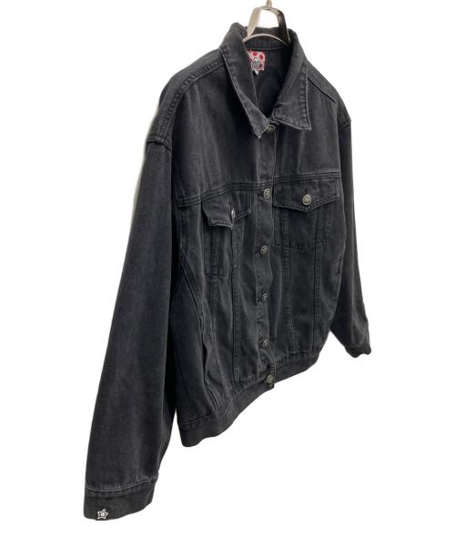 STAR TEAM（スターチーム）STAR TEAM (スターチーム) デニムジャケット ブラック サイズ:SIZE　Sの古着・服飾アイテム