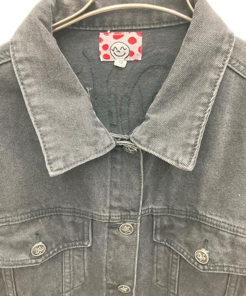 STAR TEAM（スターチーム）STAR TEAM (スターチーム) デニムジャケット ブラック サイズ:SIZE　Sの古着・服飾アイテム