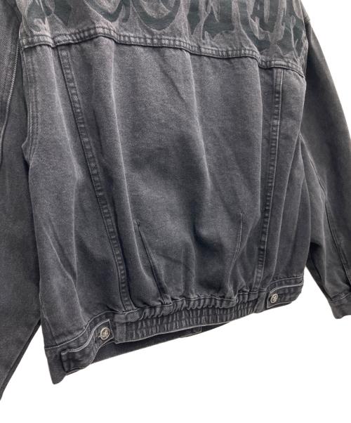 STAR TEAM（スターチーム）STAR TEAM (スターチーム) デニムジャケット ブラック サイズ:SIZE　Sの古着・服飾アイテム
