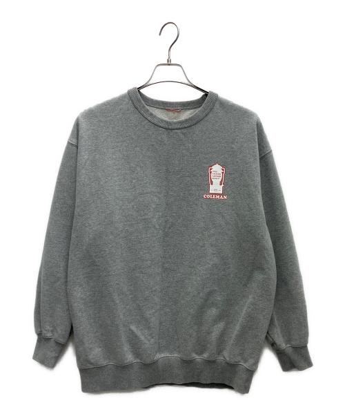 Coleman（コールマン）Coleman (コールマン) スウェット グレー サイズ:Lの古着・服飾アイテム