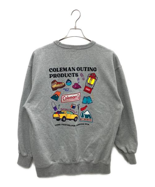 Coleman（コールマン）Coleman (コールマン) スウェット グレー サイズ:Lの古着・服飾アイテム