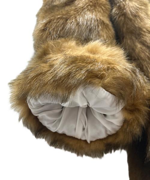 Jakke（ジャッキー）Jakke (ジャッキー) エコファーコート ブラウン サイズ:SIZE　M 未使用品の古着・服飾アイテム