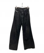 DIESELディーゼル）の古着「1996 D-SIRE デニムパンツ」｜ブラック