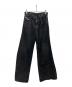 DIESEL（ディーゼル）の古着「1996 D-SIRE デニムパンツ」｜ブラック
