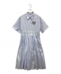 中古・古着通販】furfur (ファーファー) ハーフジップニットワンピース