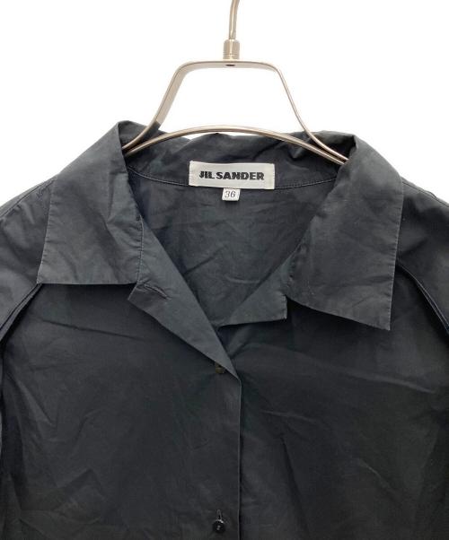 JIL SANDER（ジルサンダー）JIL SANDER (ジルサンダー) 半袖シャツ ブラック サイズ:SIZE 36の古着・服飾アイテム