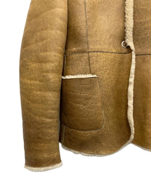 JIL SANDER（ジルサンダー）JIL SANDER (ジルサンダー) ムートンジャケット ベージュ サイズ:38の古着・服飾アイテム