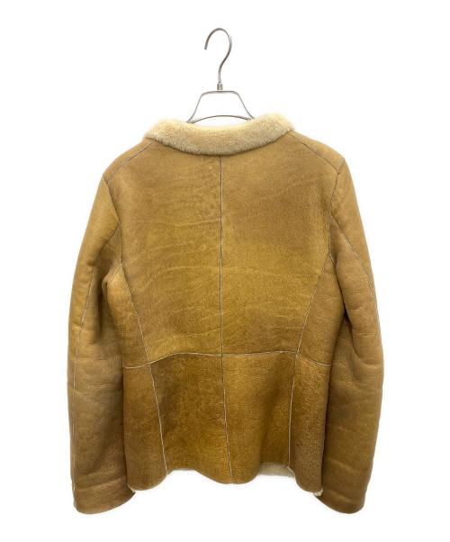 JIL SANDER（ジルサンダー）JIL SANDER (ジルサンダー) ムートンジャケット ベージュ サイズ:38の古着・服飾アイテム