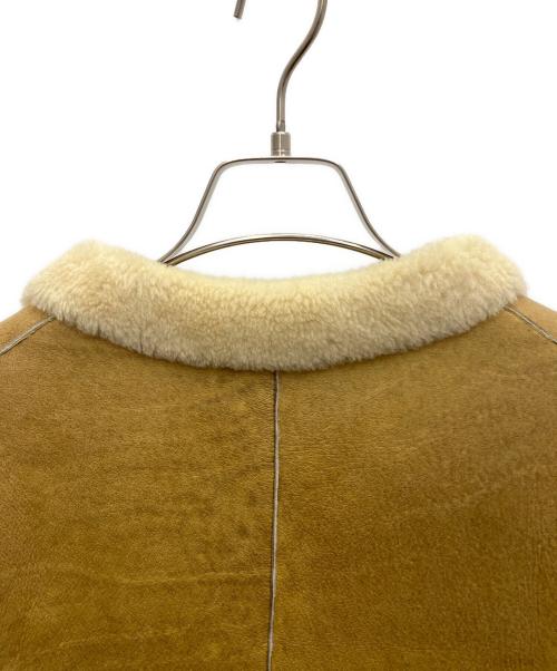 JIL SANDER（ジルサンダー）JIL SANDER (ジルサンダー) ムートンジャケット ベージュ サイズ:38の古着・服飾アイテム