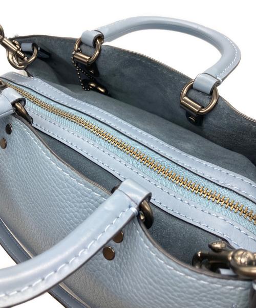 COACH（コーチ）COACH (コーチ) ローグ 2WAYバッグ スカイブルーの古着・服飾アイテム