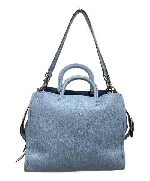 COACH（コーチ）COACH (コーチ) ローグ 2WAYバッグ スカイブルーの古着・服飾アイテム