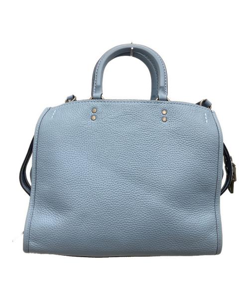 COACH（コーチ）COACH (コーチ) ローグ 2WAYバッグ スカイブルーの古着・服飾アイテム