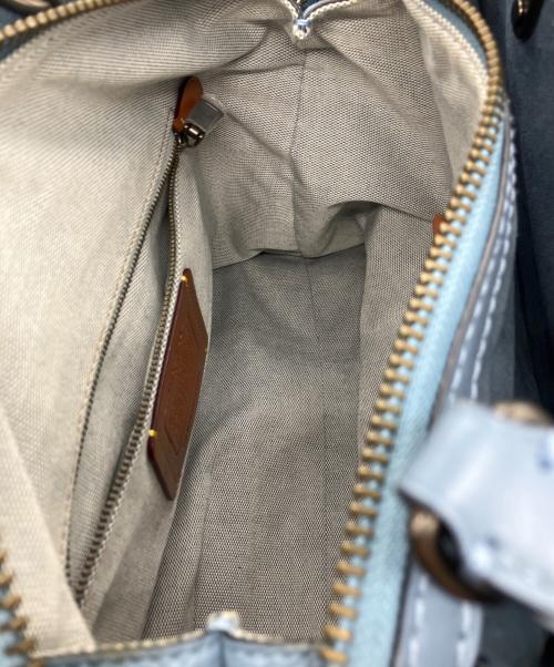 COACH（コーチ）COACH (コーチ) ローグ 2WAYバッグ スカイブルーの古着・服飾アイテム
