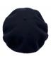 中古・古着 BORSALINO (ボルサリーノ) ベレー帽 ネイビー：5000円