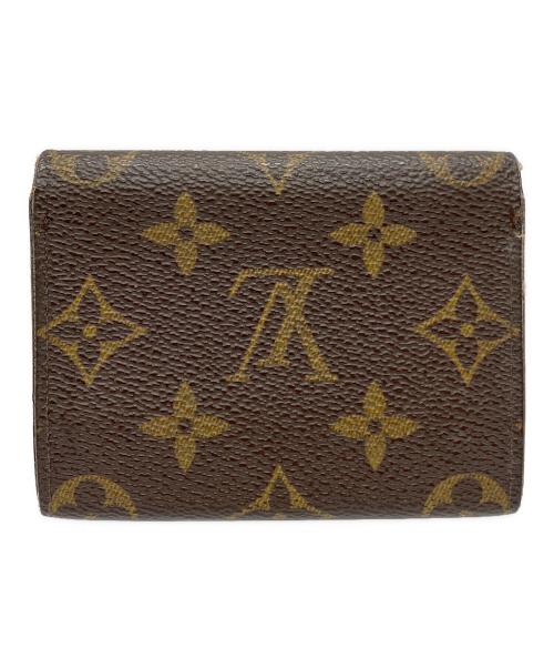 LOUIS VUITTON（ルイ ヴィトン）LOUIS VUITTON (ルイ ヴィトン) アンヴェロップ・カルト・ドゥ・ヴィジット ブラウンの古着・服飾アイテム