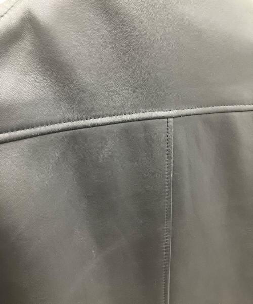 Schott（ショット）Schott (ショット) ノーカラーレザージャケット ブラック サイズ:SIZE Sの古着・服飾アイテム