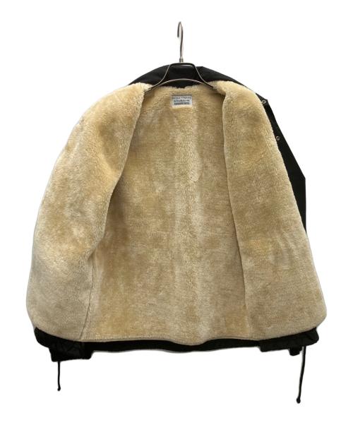 WACKO MARIA（ワコマリア）WACKO MARIA (ワコマリア) ボアナイロンジャケット ブラック サイズ:SIZE Sの古着・服飾アイテム