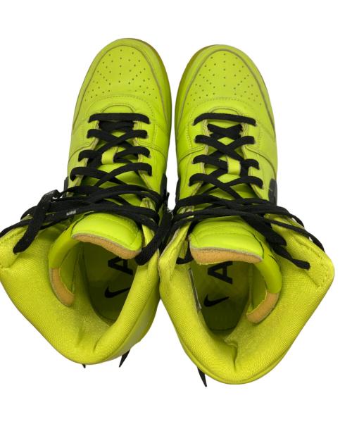 NIKE（ナイキ）NIKE (ナイキ) AMBUSH (アンブッシュ) DUNK HIGH Flash Lime 黄緑×ブラック サイズ:29の古着・服飾アイテム