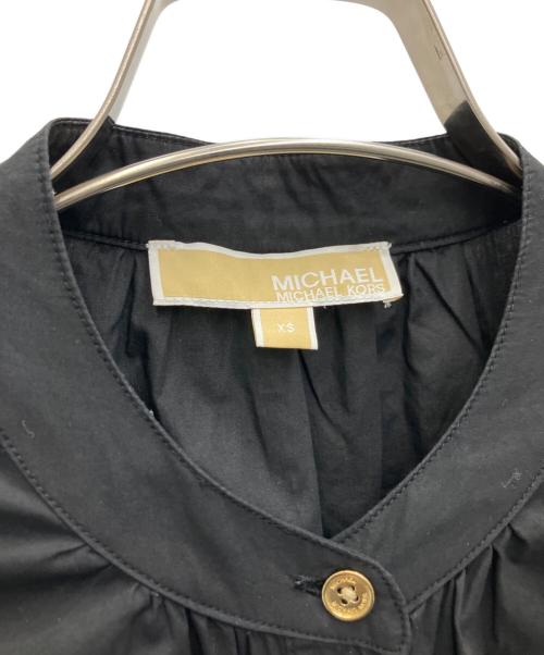 MICHAEL KORS（マイケル・コース）MICHAEL KORS (マイケル・コース) ノースリーブワンピース ブラック サイズ:XSの古着・服飾アイテム