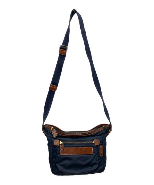 Felisi（フェリージ）Felisi (フェリージ) ショルダーバッグ ネイビー×ブラウンの古着・服飾アイテム