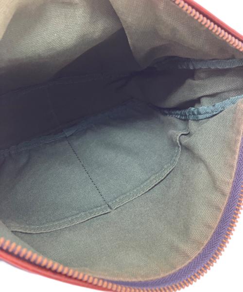 Felisi（フェリージ）Felisi (フェリージ) ショルダーバッグ ネイビー×ブラウンの古着・服飾アイテム