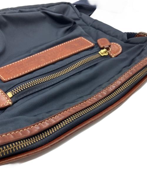 Felisi（フェリージ）Felisi (フェリージ) ショルダーバッグ ネイビー×ブラウンの古着・服飾アイテム