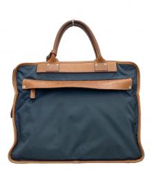 Felisi（フェリージ）の古着「ビジネスバッグ」｜ネイビー×ブラウン