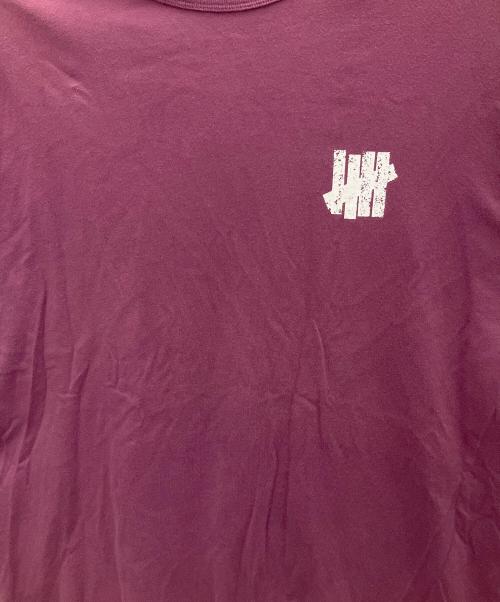 Champion（チャンピオン）Champion (チャンピオン) UNDEFEATED (アンディフィーテッド) Tシャツ パープル サイズ:Lの古着・服飾アイテム