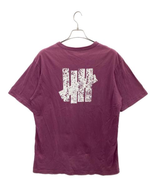 Champion（チャンピオン）Champion (チャンピオン) UNDEFEATED (アンディフィーテッド) Tシャツ パープル サイズ:Lの古着・服飾アイテム