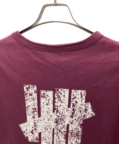 Champion（チャンピオン）Champion (チャンピオン) UNDEFEATED (アンディフィーテッド) Tシャツ パープル サイズ:Lの古着・服飾アイテム