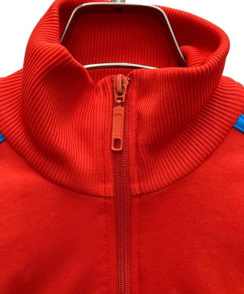 adidas（アディダス）adidas (アディダス) トラックジャケット レッド×ブルー サイズ:SIZEMの古着・服飾アイテム