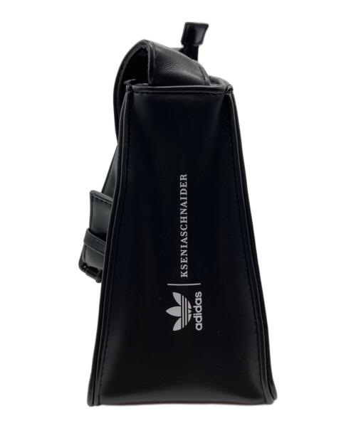 adidas Originals（アディダスオリジナル）adidas Originals (アディダスオリジナル) KSENIA SCHNAIDER (クセニア シュナイダー) Mini Airliner Bag ブラックの古着・服飾アイテム