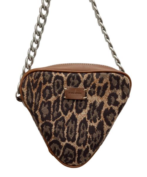 A VACATION（ア ヴァケーション）A VACATION (ア ヴァケーション) チェーンショルダーバッグ ブラウンの古着・服飾アイテム