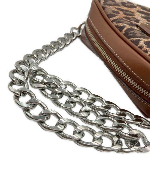 A VACATION（ア ヴァケーション）A VACATION (ア ヴァケーション) チェーンショルダーバッグ ブラウンの古着・服飾アイテム