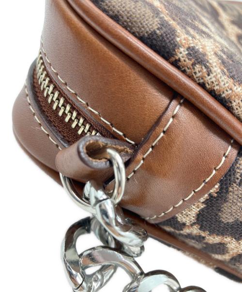 A VACATION（ア ヴァケーション）A VACATION (ア ヴァケーション) チェーンショルダーバッグ ブラウンの古着・服飾アイテム