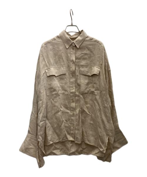 Whim Gazette（ウィムガゼット）Whim Gazette (ウィムガゼット) 長袖シャツ ベージュ サイズ:FREEの古着・服飾アイテム