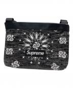 SUPREMEシュプリーム）の古着「Bandana Tarp Side Bag」｜ブラック
