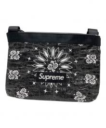 SUPREME（シュプリーム）の古着「Bandana Tarp Side Bag」｜ブラック