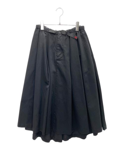 Dickies（ディッキーズ）Dickies (ディッキーズ) GRAMICCI (グラミチ) 別注タックスカート ブラック サイズ:Sの古着・服飾アイテム