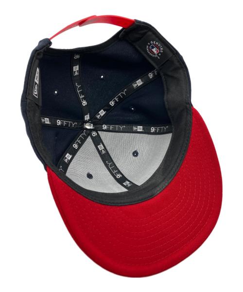 New Era（ニューエラ）New Era (ニューエラ) キャップ ネイビー×レッドの古着・服飾アイテム