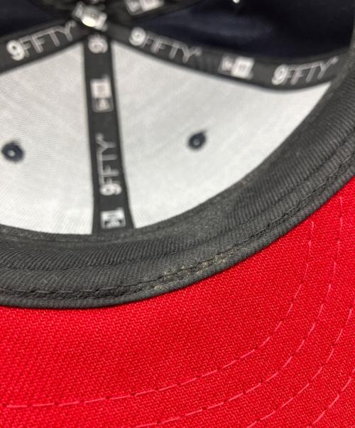 New Era（ニューエラ）New Era (ニューエラ) キャップ ネイビー×レッドの古着・服飾アイテム