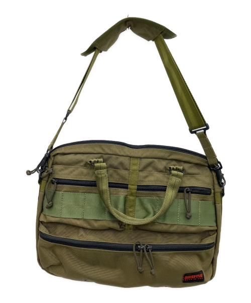 BRIEFING（ブリーフィング）BRIEFING (ブリーフィング) 2WAYブリーフケース カーキの古着・服飾アイテム