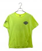 HARLEY-DAVIDSONハーレーダビッドソン）の古着「Tシャツ」｜ライムイエロー